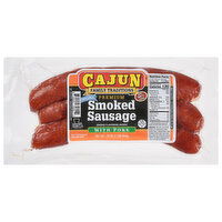 Cajun Sausage, Premium, Original, Smoked - 16 Ounce 