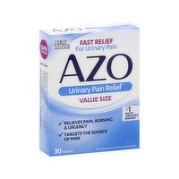 Azo Urinary Pain Relief, 95 mg, Tablets, Value Size - 30 Each 