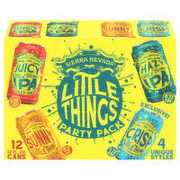 Sierra Nevada Beer, Little Things Party Pack Craft Beer 12 Pack (12oz Cans)