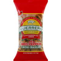 Guerrero Cracklins, Tiritas, Red Pepper - 5.5 Ounce 