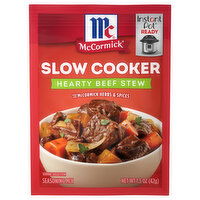 McCormick Slow Cooker, Hearty Beef Stew Seasoning Mix - 1.5 Ounce 