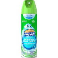 Scrubbing Bubbles Bathroom Grime Fighter, Disinfectant, Rainshower - 20 Ounce 