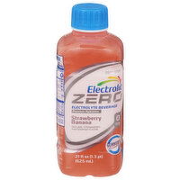 Electrolit Electrolyte Beverage, Strawberry Banana - 21 Fluid ounce 