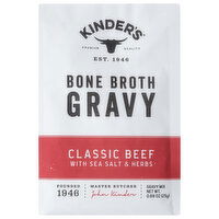 Kinder's Gravy, Bone Broth, Classic Beef with Sea Salt & Herbs