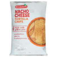 Brookshire's Nacho Cheese Tortilla Chips - 11 Ounce 