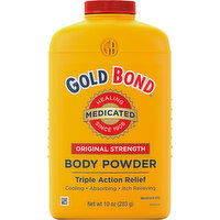 Gold Bond Body Powder, Original Strength, Triple Action Relief