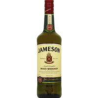 Jameson Whiskey, Irish, Triple Distilled - 750 Millilitre 