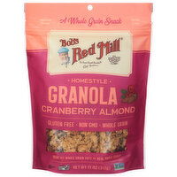 Bob's Red Mill Granola, Homestyle, Cranberry Almond - 11 Ounce 