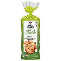 Quaker Rice Cakes, Apple Cinnamon - 6.53 Ounce 