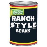 Ranch Style Beans Beans With Sliced Jalapeno Peppers Canned Beans - 15 Ounce 