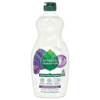 Seventh Generation Dish Liquid, Lavender Flower & Mint Scent - 19 Fluid ounce 