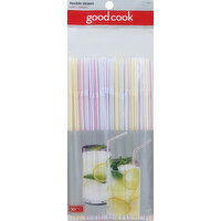 Good Cook Flexible Straws - 50 Each 