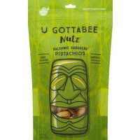 U Gottabee Nutz Pistachios, Balsamic Habanero - 4 Ounce 