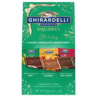 Ghirardelli Chocolate, Assortment, Holiday, Classic - 8.6 Ounce 