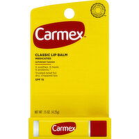 Carmex Lip Protectant, Lip Balm, Classic, Sunscreen, SPF 15