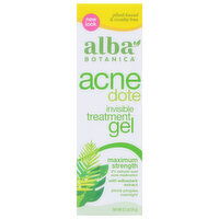 Alba Botanica Treatment Gel, Invisible, Maximum Strength