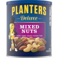 Planters Mixed Nuts, Deluxe - 15.25 Ounce 