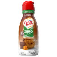 Coffee-Mate Creamer, Non-Dairy, Zero Sugar, Chocolate Caramel - 32 Fluid ounce 