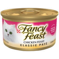 Fancy Feast Cat Food, Gourmet, Chicken Feast, Classic Pate - 3 Ounce 