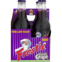 Frostie Soda, Caffeine Free, Concord Grape - 4 Each 