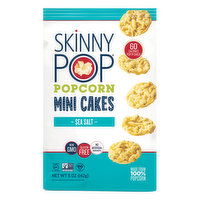 SkinnyPop Popcorn, Mini Cakes, Sea Salt - 5 Ounce 