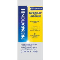 Preparation H Hemorrhoidal Cream, Rapid Relief with Lidocaine