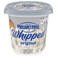 Philadelphia Cream Cheese Spread, Whipped, Original - 12 Ounce 