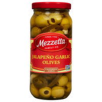 Mezzetta Olives, Jalapeno Garlic