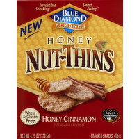 Blue Diamond Cracker Snacks, Honey Cinnamon - 4.25 Ounce 