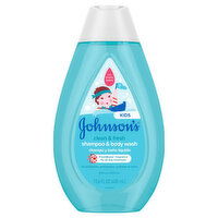 Johnson's Shampoo & Body Wash, Clean & Fresh, Kids - 13.6 Fluid ounce 