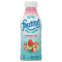 Frutitas Water Beverage, Strawberry Citrus - 16 Fluid ounce 