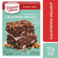 Duncan Hines Signature California Walnut Brownie Mix - 17.6 Ounce 