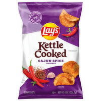 Lay's Potato Chips, Cajun Spice, Kettle Cooked