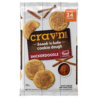 Crav'n Flavor Cookie Dough, Snickerdoodle, Break 'n Bake - 16 Ounce 