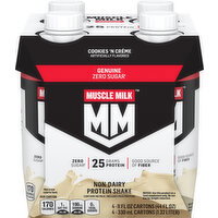 Muscle Milk Protein Shake, Non-Dairy, Cookies 'n Creme - FRESH by