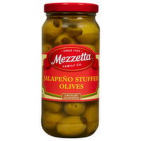 Mezzetta Olives, Jalapeno Stuffed - 10 Ounce 