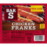 Bar S Franks, Chicken - 12 Ounce 