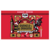 Karbach Brewing Company Beer, Dark Lager, German-Style, Dunkels & Dragons - 6 Each 