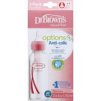 Dr Browns Bottle, Anti-Colic, 8 Ounce, 2 Pack - 2 Each 