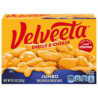 Velveeta Shell Pasta & Cheese Sauce, Jumbo - 10.1 Ounce 