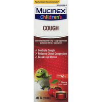 Mucinex Cough, Cherry, Liquid, Children's