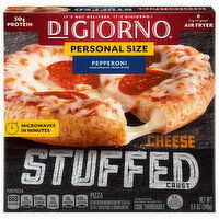 DiGiorno Pizza, Cheese Stuffed Crust, Pepperoni, Personal Size - 8.5 Ounce 