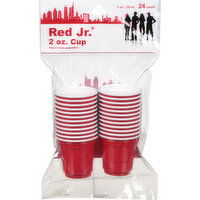 Red Jr Cups, 2 Ounce - 24 Each 