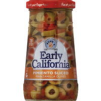 Early California Olives, Manzanilla, Pimiento Sliced - 5.75 Ounce 