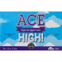 Ace Cider, Imperial Apple, High - 6 Each 