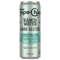 Topo Chico Hard Seltzer, Ranch Water, Signature Lime