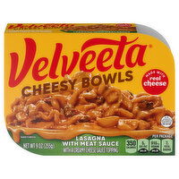 Velveeta Cheesy Bowls, Lasagna With Meat Sauce