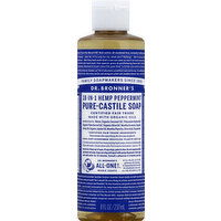 Dr. Bronner's Soap, Pure-Castile, 18-In-1 Hemp Peppermint