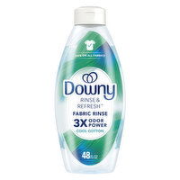 Downy Rinse & Refresh Laundry Odor Remover, Cool Cotton - 48 Fluid ounce 