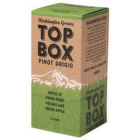 Topbox Pinot Grigio Washington White Wine Box, 3.0 L     - 3 Litre 